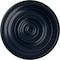 Ekena Millwork Niobe Ceiling Medallion (Fits Canopies up to 8 5/8"), Hand-Painted Midnight Dream, 18"OD x 1 1/2"P CM18NIMDF - alternate 1